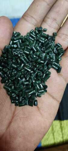 LDPE Plastic Granules - 110 Degree Celsius Melting Point, Dark Green Color, 0.910 g/cm³ Density, Cylindrical Shape, General-Purpose Film
