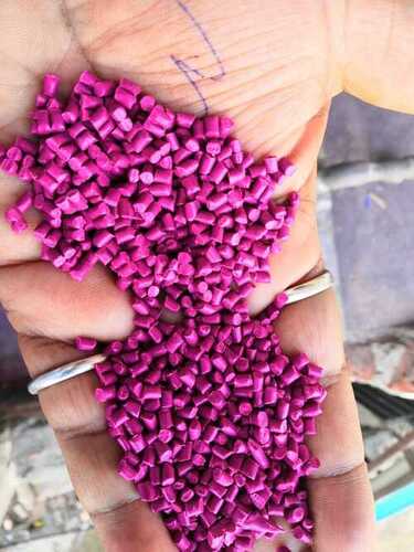 LDPE Granules - Industrial Grade Dark Pink with 110°C Melting Point | Density 0.910 g/cm³, Semi-Cylinder Shape, Versatile for Filtration and Packaging