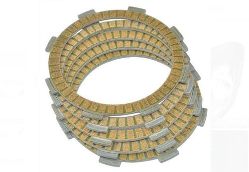 Yellow And Grey Two Wheeler Clutch Plates, Aluminum Alloy Material, For Motorcycle