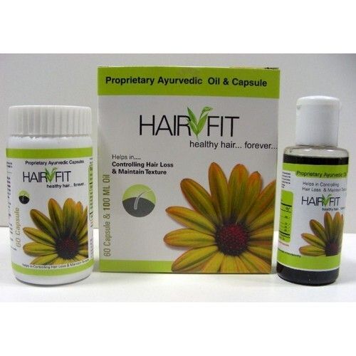 Green Anti Dandruff And Hair Fall Herbal Hair Oil Capsules For Smooth Silky Hair