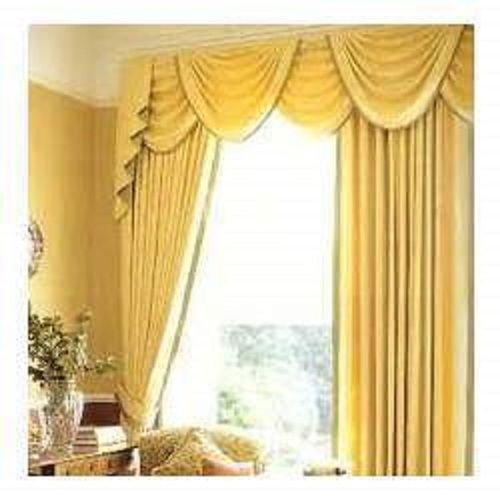 Silk Golden Soft Comfortable For Night To Sleep Modern And Trendy Designer Curtains