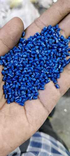 LDPE Granules - Industrial Grade 110°C Melting Point, Dark Blue Semi Cylinder Shape with Low Friction and High Transparency