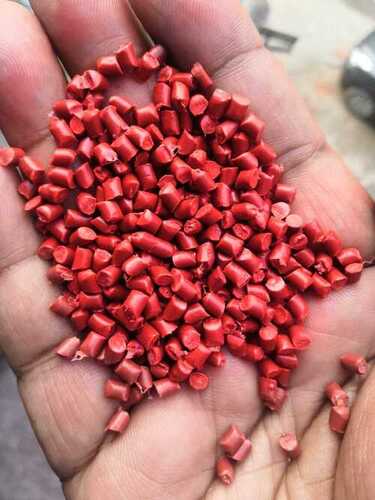 Ldpe Fresh Roll Granules - Industrial Grade, 110 Degree Celsius Melting Point, Red Color | Lightweight, Flexible Storage, Semi-Cylinder Shape