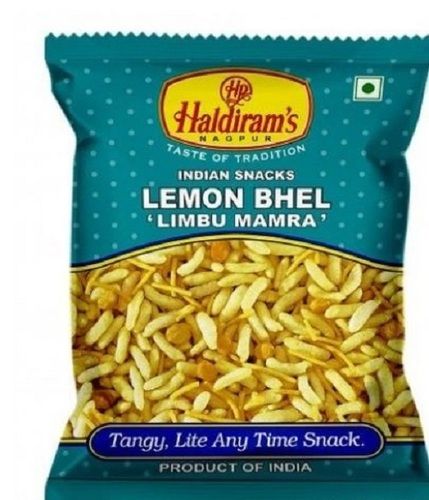 Mouthwatering Taste, Spicy And Crunchy Haldirams Lemon Bhel, Packaging Size 100 Gram  Carbohydrate: 5.3 Percentage ( % )