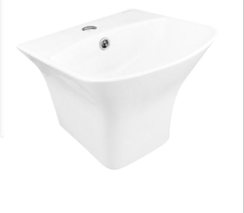 Smooth Fine Finish And Highly Durable Wall Mounted Ceramic White Parryware Wash Basin Size: 12-20 Inch