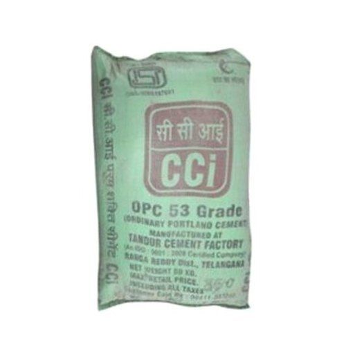  ग्रे साउंडनेस स्थिरता और मौसम प्रतिरोध Ci Opc 53 ग्रेड सीमेंट 