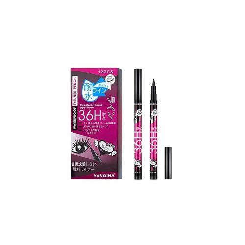 Women Long Lasting Smudge And Water Proof Smooth Shade Black Eyeliner 