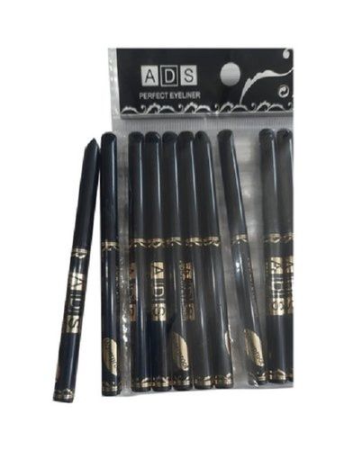 For General Use Women Long Lasting Water And Smudge Proof Fine Finish Deep Black Eyeliner