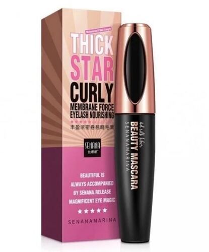  Water Proof And Smudge Proof Nourishing 4d Mascara, For Curly Eyelashes 