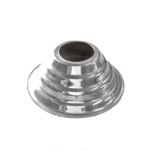 1 Mm Thick Round Shape Stainless Steel Polished Finish Railing Base Cover