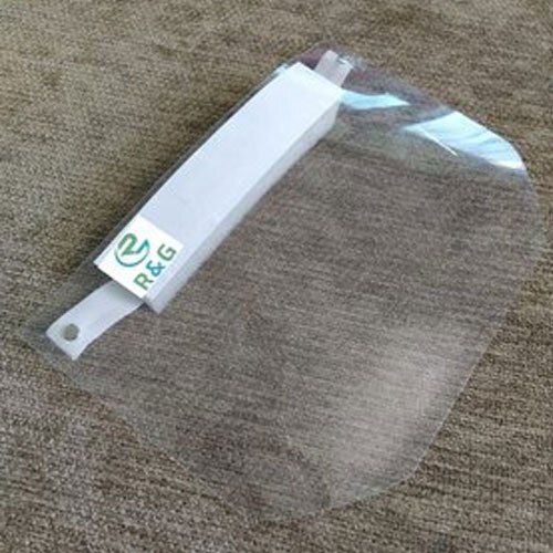 350X180 Mm Size High Quality Transparent Face Protective Shields Water Proof: Yes