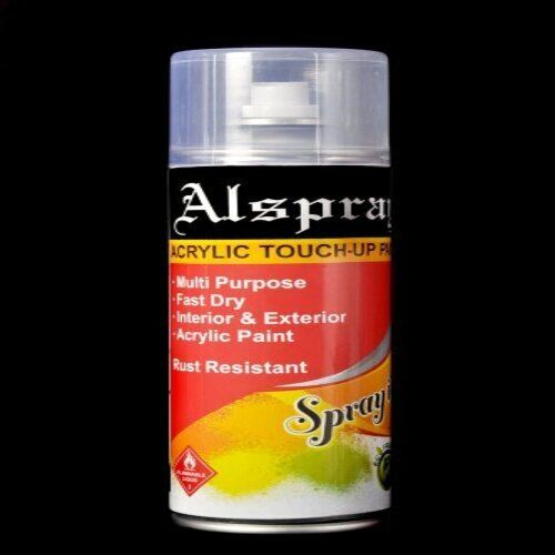 Alspray Interior And Exterior Dark Ivory Spray Paint 400 Ml Application: Metal