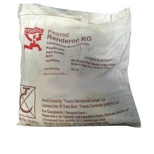 Economical Contains No Chloride Admixture Ease To Use Renderoc Rg Cementitious Micro-Concrete  Application: Construction