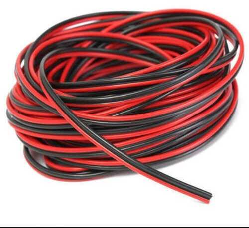 Energy Efficient Red And Black Single Led Strip Light Electric Copper Wire  Insulation Material: Pvc