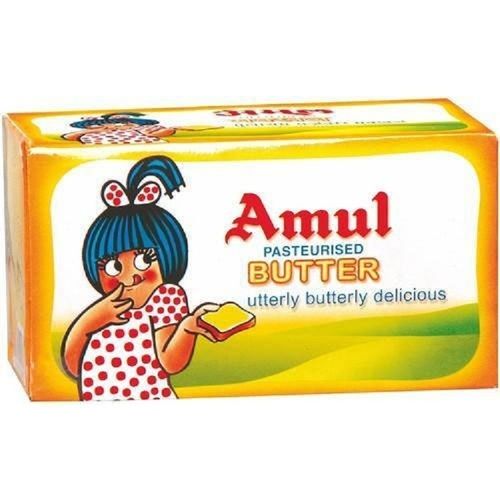 Hygienically Prepared White Fresh And Creamy Delicious Tasty Amul Butter 