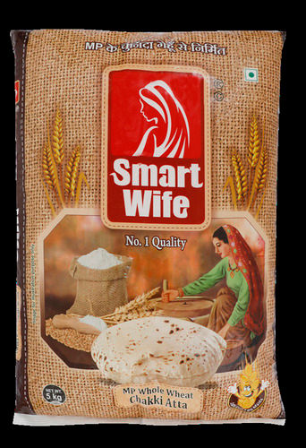 Mp Whole Wheat Chakki Fresh Atta 5 Kg Bag With High Nutrtiious Value