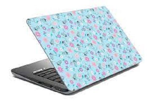 Water Proof And Scratch Resistant High Stickiness Floral Printed Laptop Sticker