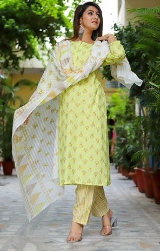 Buy Traditional Wear Yellow Embroidery Work Viscose Silk Readymade Salwar  Suit Online From Surat Wholesale Shop.