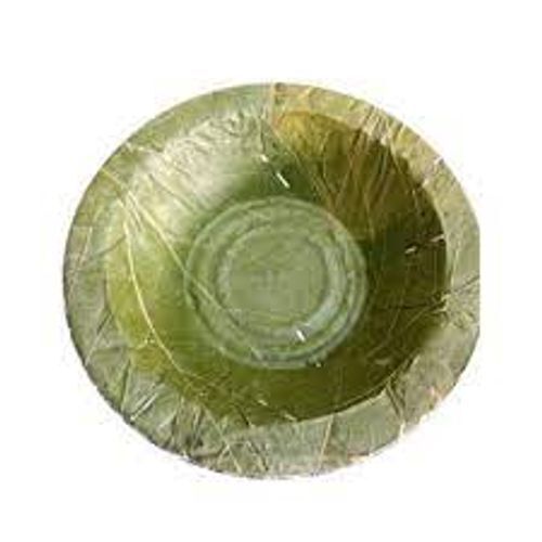  Cost-Effective Environmentally Friendly Green Leaf Plain 4 Inch Disposable Leaf Bowl