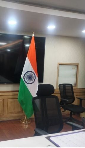 Polyester  Indian National Flag For Republic Day And National Functions In Colleges, Office