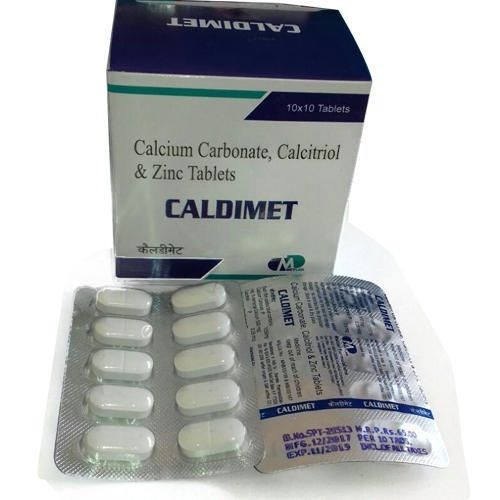 Caldimet Tablets Ingredients: Calcium