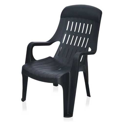 Crack Resistance Plastic Back Chair