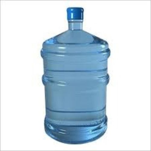 Dark Blue Transparent Mineral Water Jar, Storage Capacity 20 Liter 