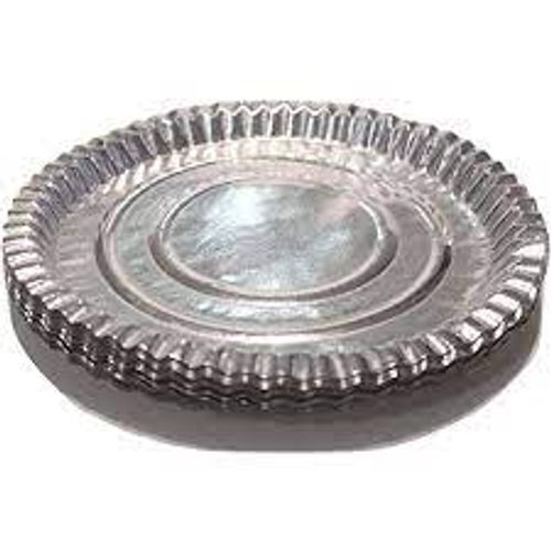 disposable  silver paper plates 12 inch  party uses