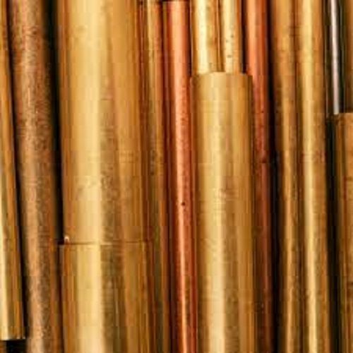 Heavy Duty And Long Durable Golden Polished Finish Round Seamless Brass Tubes