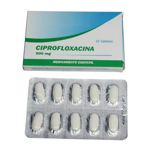 Killing The Infectious Microorganisms Ciprofloxacin Antibiotic Tablets