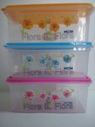 Light Weight And High Design Good Shape Polyethylene Safe Plastic Airtight Food Box