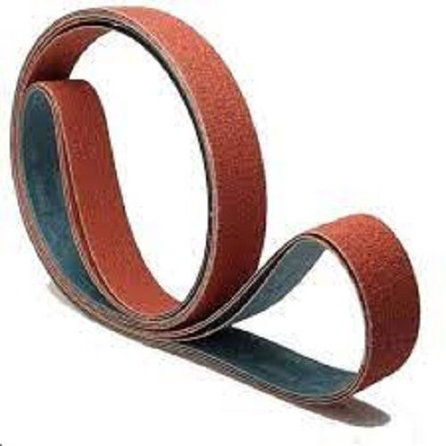 Mens Sturdy Strap, Fashionable And Stylish Look Orange Abrasive Belts Grain Sizes: 1220 X 150 Mm