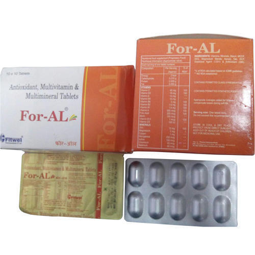 Multivitamin And Multimineral Supplement For-Al Tablet General Medicines