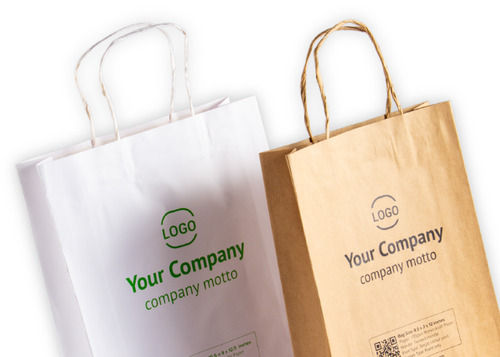 Printed Paper Shopping Bags