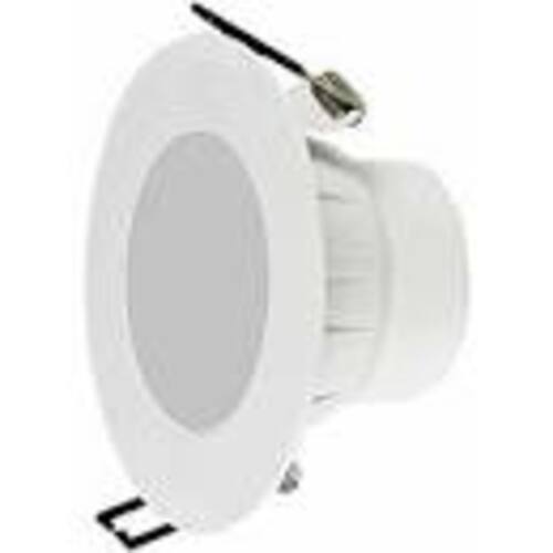 Round LED Concealed Light - Plastic | Warm White Color, Energy-Efficient, Even Illumination, Easy to Install, Low Maintenance, Instant Flicker-Free Start