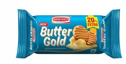75 Grams Semi Soft And Round Butter Gold Sweet Taste Biscuit 