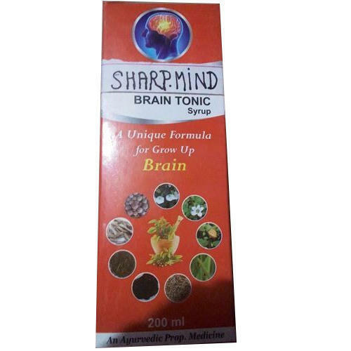 Ayurvedic Sharp Mind Brain Tonic Syrup