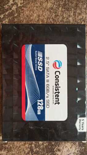 Consistent Ctssd 128 Gb Desktop, Laptop, All In One Pc'S Internal Solid State Drive (Ctssd128S6), Interface Sata , Type Ssd Warranty: 1 Years