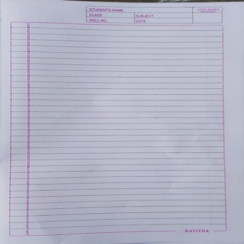 Eco Friendly And Lightweight Plain White A4 Paper Ruled Sheets For Multipurpose Use Size: 33*36 Inch