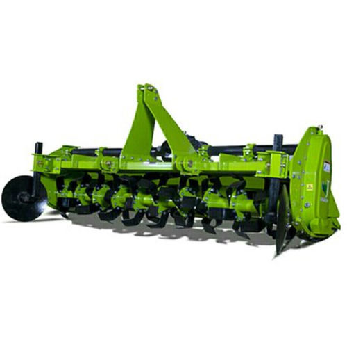 Green Iron Material Agricultural Rotavator For Farming Application Use Capacity: 50 Ton/Day