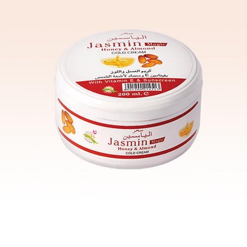 Jasmin Magic Herbal Honey And Almond Cold Cream With Vitamin E And Sunscreen