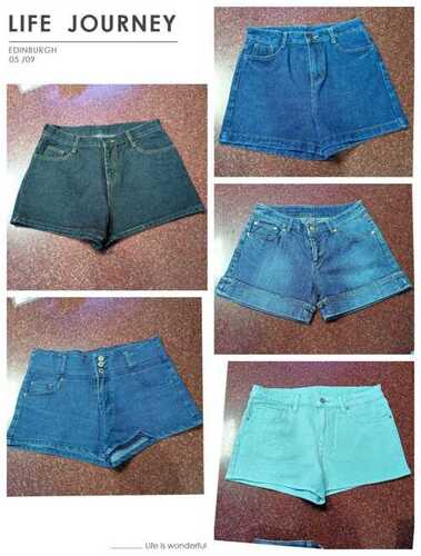 Ladies Casual Wear Summer Shorts for Regular Wear