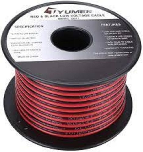 Long Durable And High Current Carrying Capacity Flexible Red Pvc Electric Wire Conductor Material: Copper