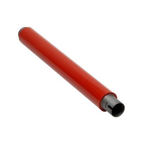 Red Mudging Scratching Resistance Lightwieght Round Redlaser Printer Fuser Roller