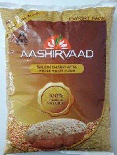 Natural And Hygienically Packed Hygienically Processed Nutritious Aashirvaad Sudh Chakki Atta