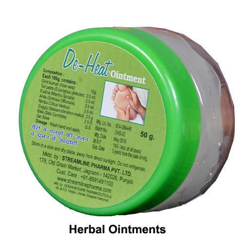 Relieve Pain And Inflammation Or Swelling De-Heat Herbal Ointments  Store In Cool