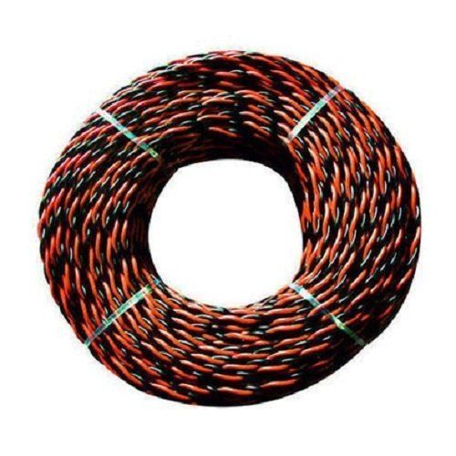  Flexible Waterproof And Heat Resistent Superlite Twin Twisted House Wires  Insulation Material: Copper