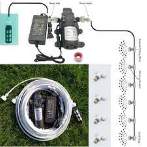 Automatic Misting System - High Pressure, 220V Electric, Sheet Metal | New Condition, 1 Year Warranty, Outdoor Cooling Function