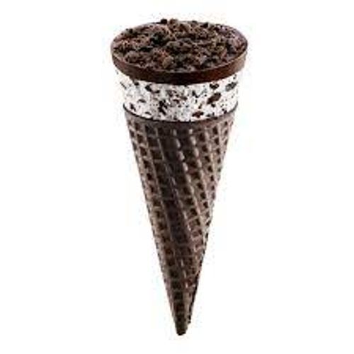 Delicious Tasty Crispy-baked Wafer Cone With A Chocolaty Layer Cornetto Ice Cream