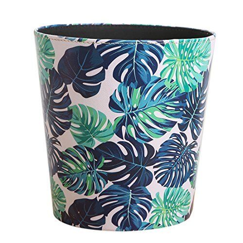 Multicolor Easy To Carry Light Weight Leaf Embroidered Printed Dustbins